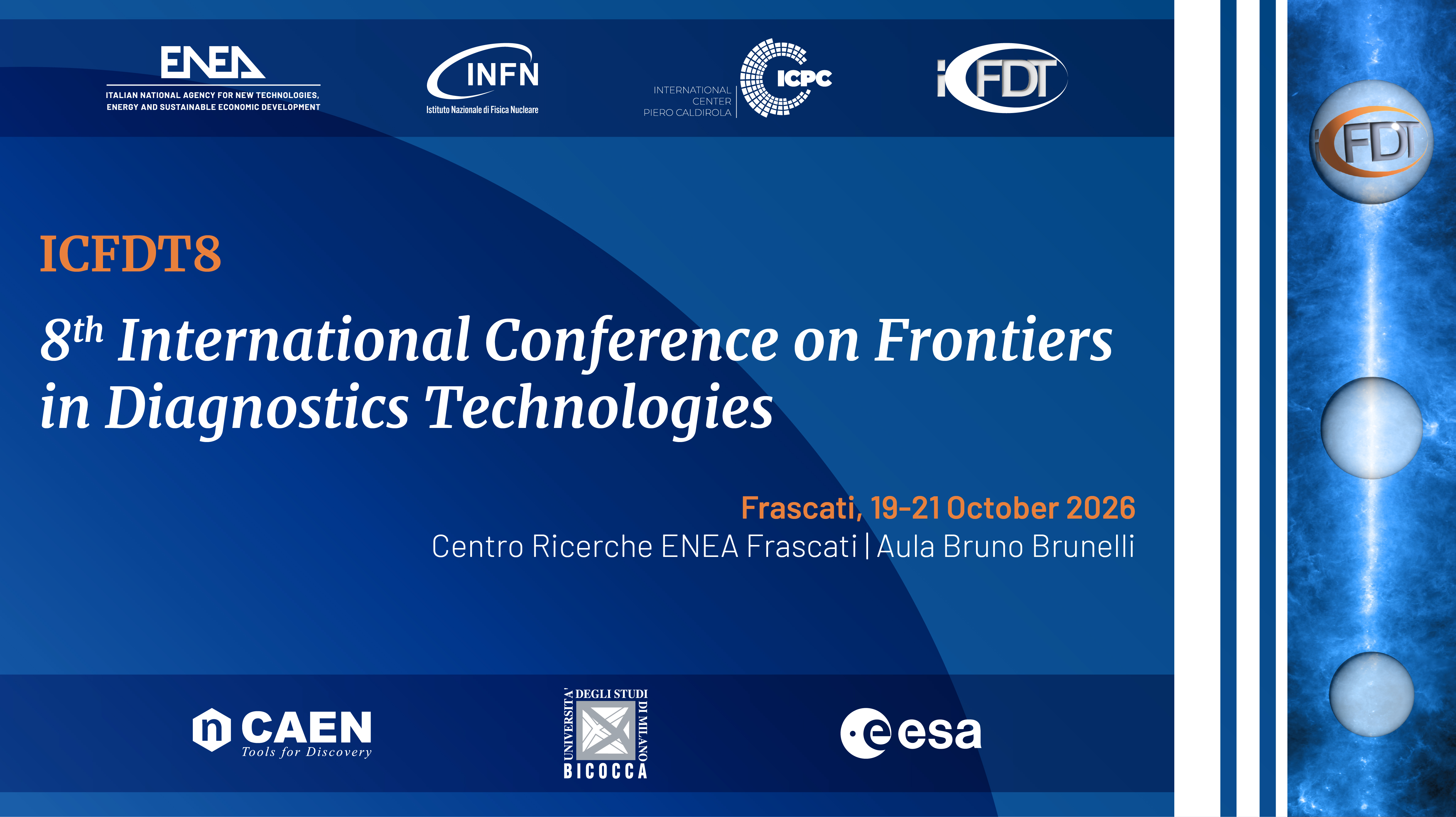 ICFDT8 8th International Conference on Frontier in Diagnostic Technologies