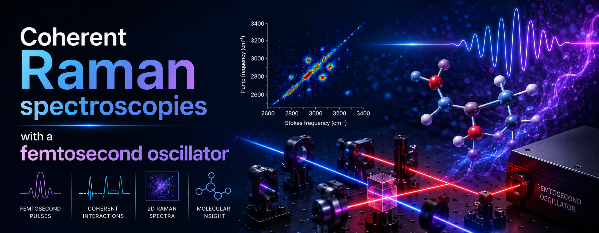 Coherent Raman spectroscopies with a femtosecond oscillator